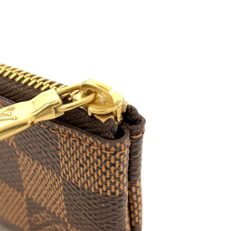 Louis Vuitton Pochette Cles Coin Case Damier Canvas