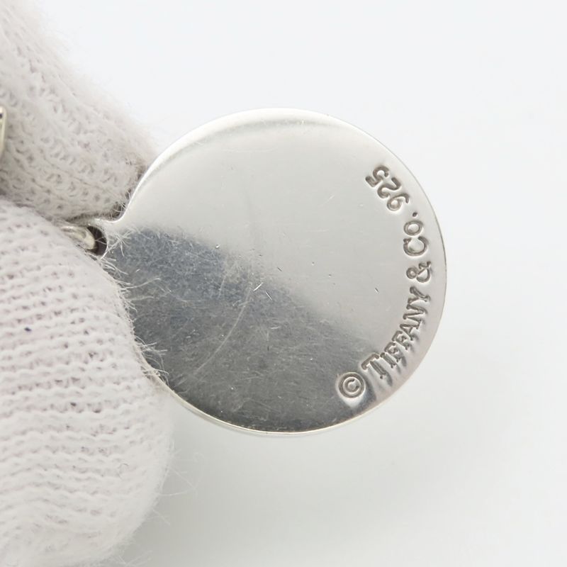 Tiffany & Co Earrings Return to Round Silver Hook