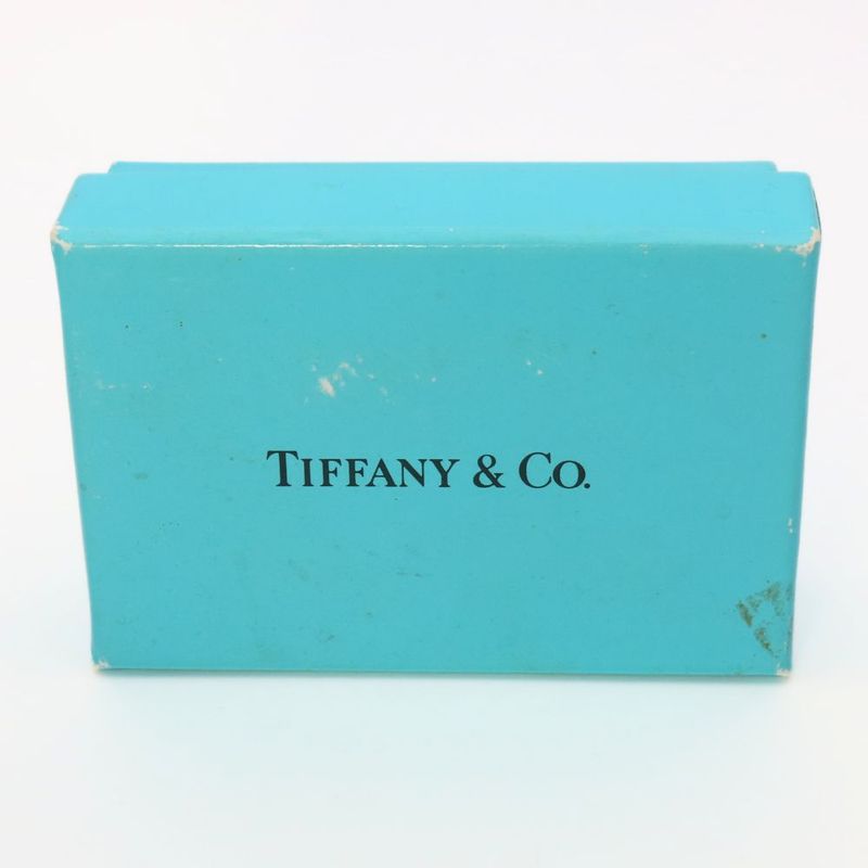 Tiffany & Co Ring Stacking Band Emerald Silver Green Elsa Peretti