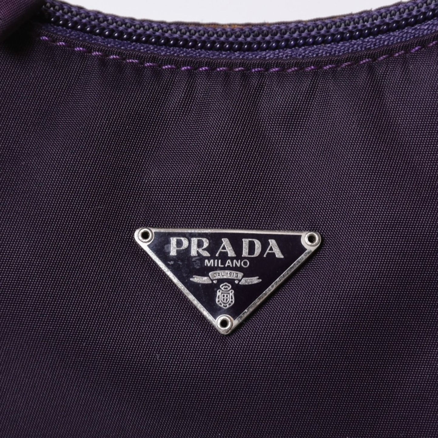 Prada Hobo Nylon Purple — view 8