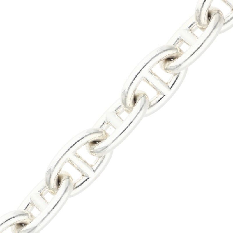 Hermes Chaine D'ancre MM Silver Bracelet