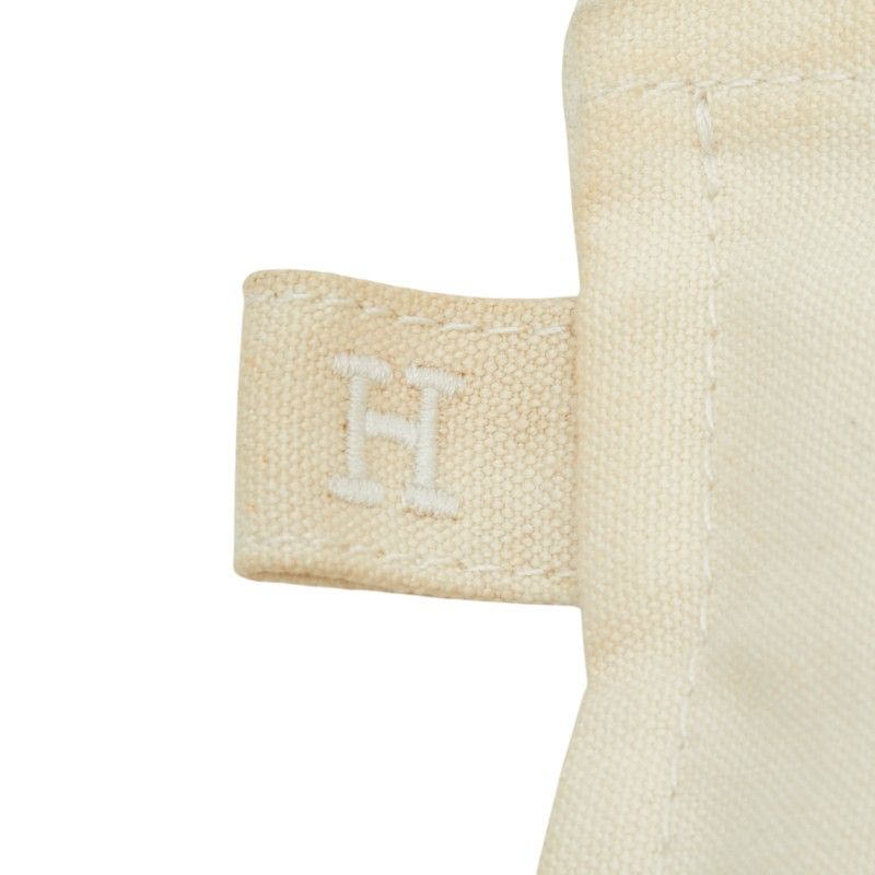 Hermes Bora Pouch Set Ivory Cotton