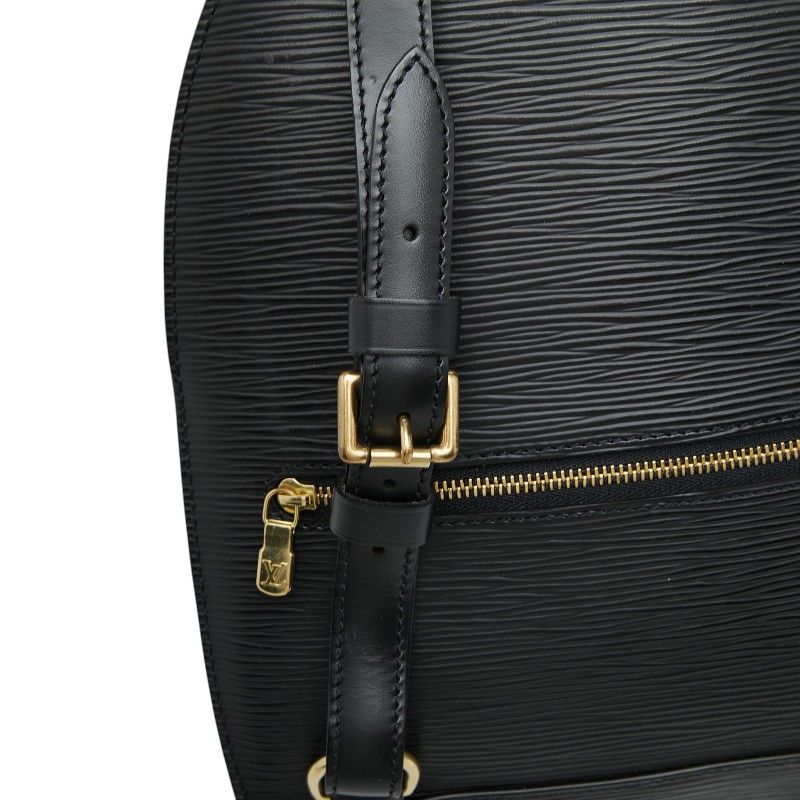 Louis Vuitton Epi Mabillon Backpack Noir Black Leather