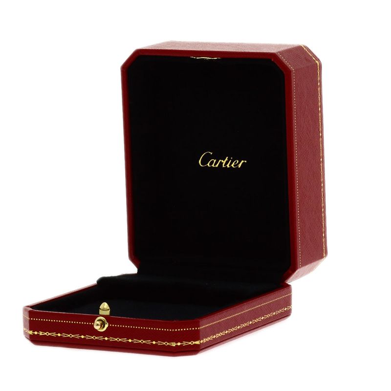 Cartier Damier XS Diamond Earrings 18k Pink Gold