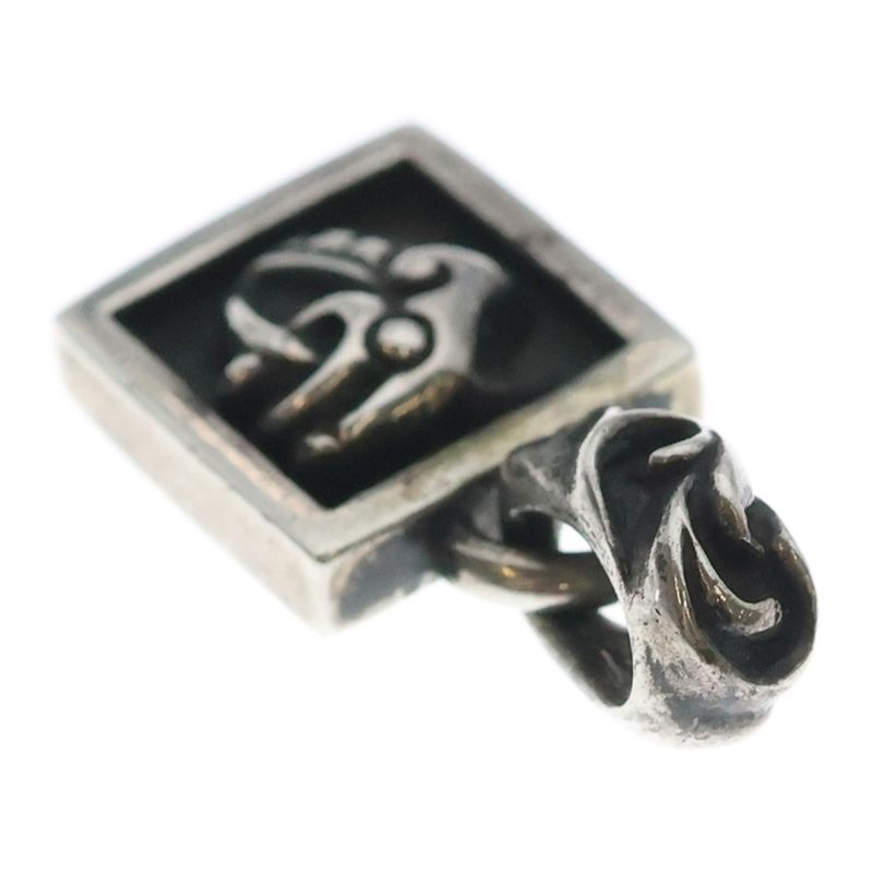 Chrome Hearts Framed Celtic Charm Pendant Top Silver