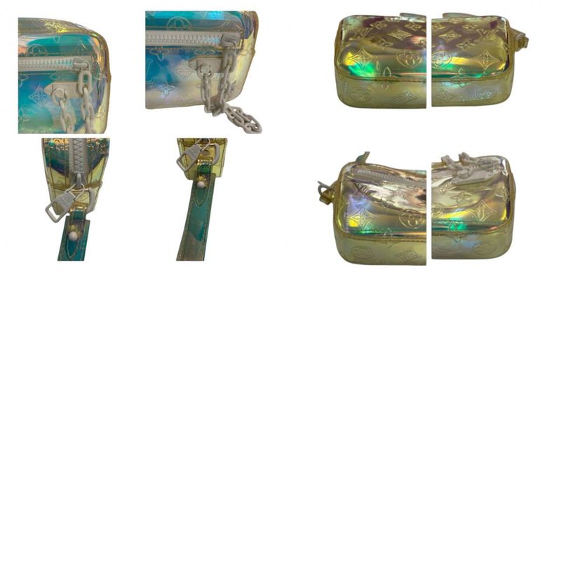 Louis Vuitton Monogram Volga Prism Multicolor White Nylon Clutch