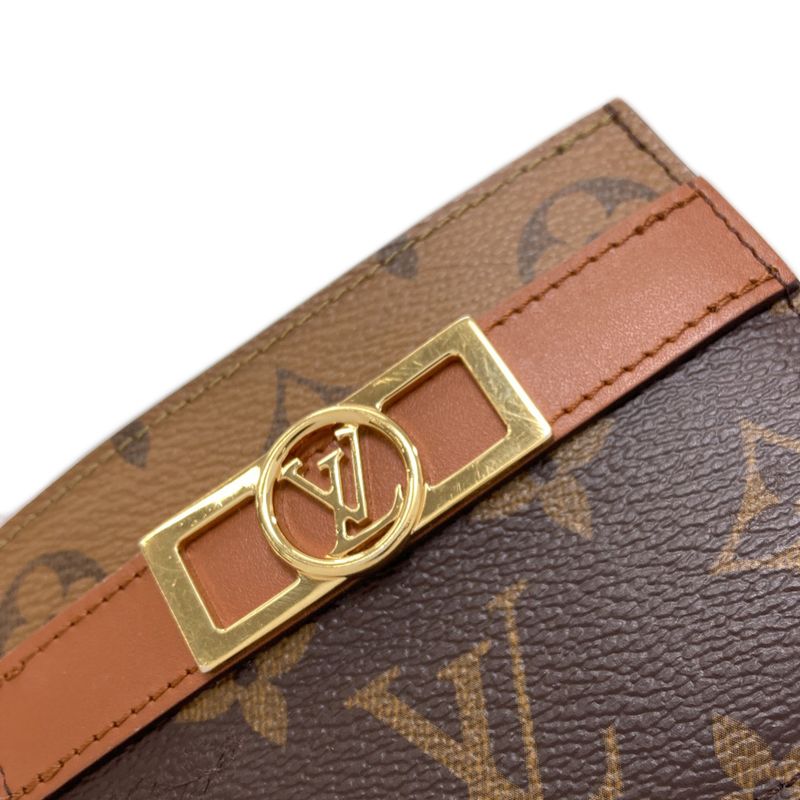 Louis Vuitton Porte Carte de Fine Card Case Monogram Canvas