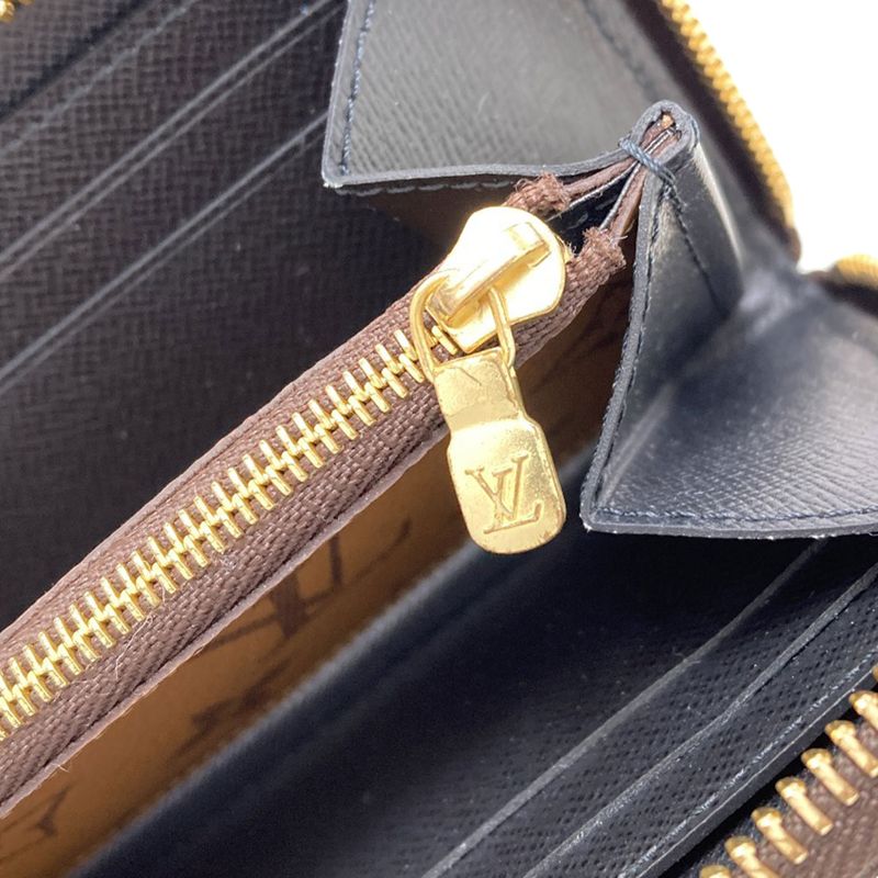 Louis Vuitton Portefeuille Clemence Wallet Monogram Reverse