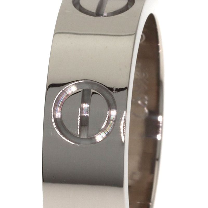 Cartier Love Ring 47 18k White Gold