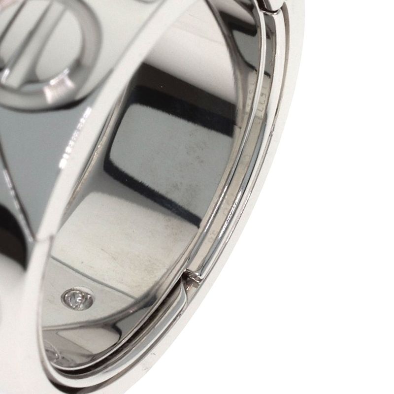 Cartier Astro Love Ring 50 18k White Gold