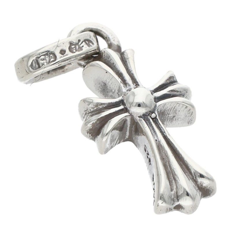 Chrome Hearts Crs Bbyfat Baby Fat Silver Necklace Top