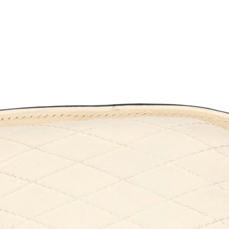Chanel Vanity Quilted CC Logo Charm Chain Shoulder Bag
