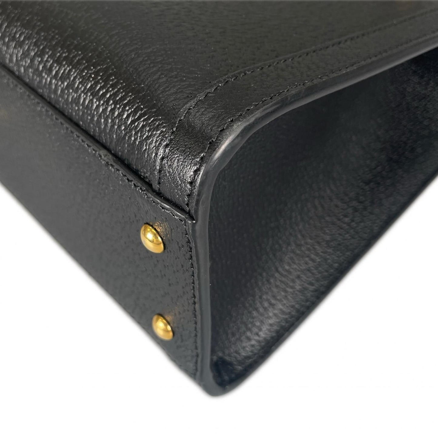 Gucci Diana Medium Bamboo Handbag Leather Black — view 8