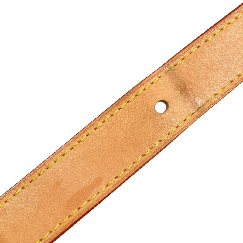 Louis Vuitton Leather Shoulder Strap Bandouliere Beige