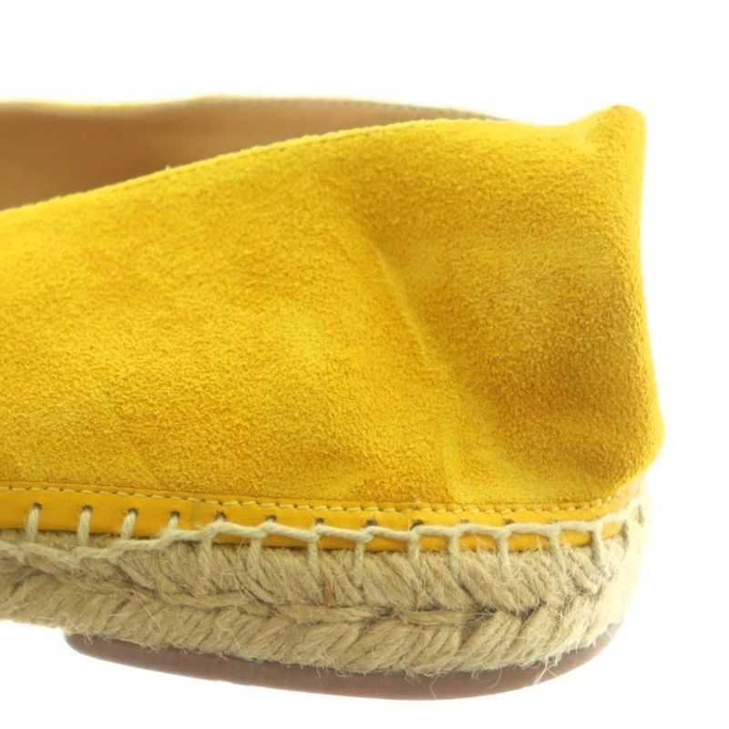 Fendi Sneakers Shoes Espadrilles FF Pattern 7 26.0 cm Yellow