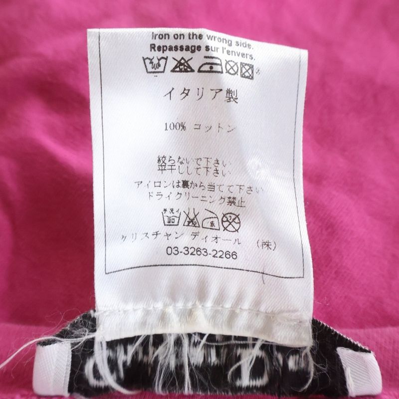 Dior J'adore V-neck Short Sleeve T-Shirt Pink