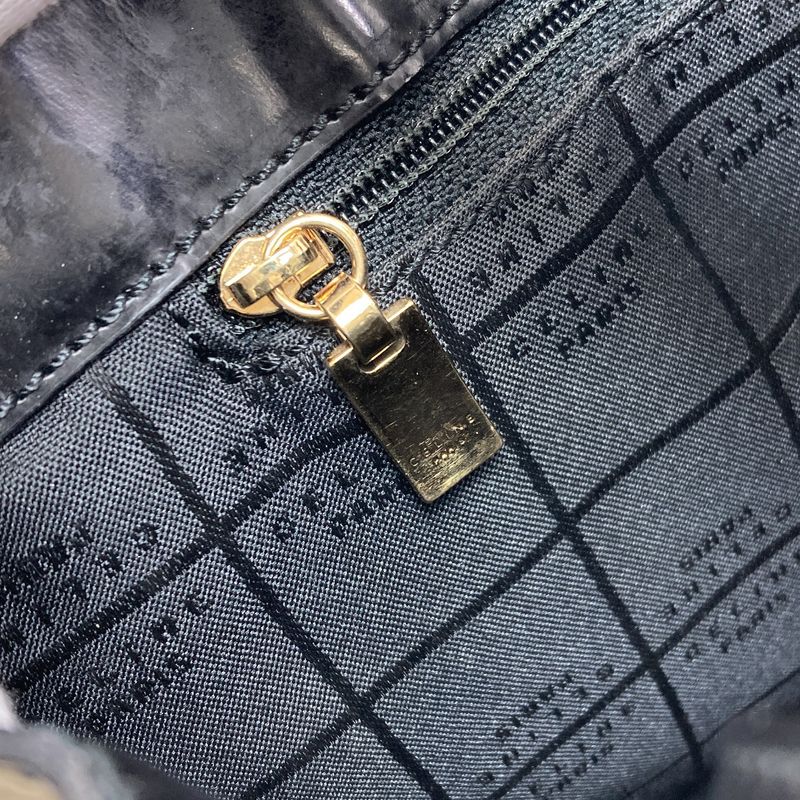 Celine Macadam Tote Enamel
