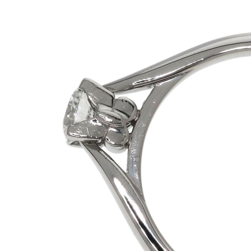 Van Cleef & Arpels Bonneur Solitaire Diamond 49 Ring