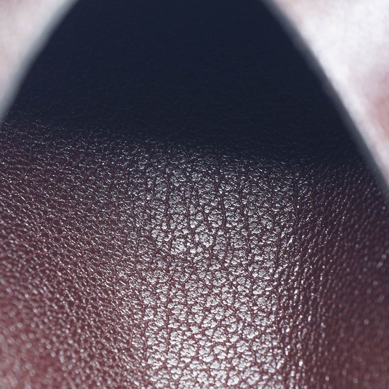 Hermes Bastia Brown Silver Coin Case Card Leather