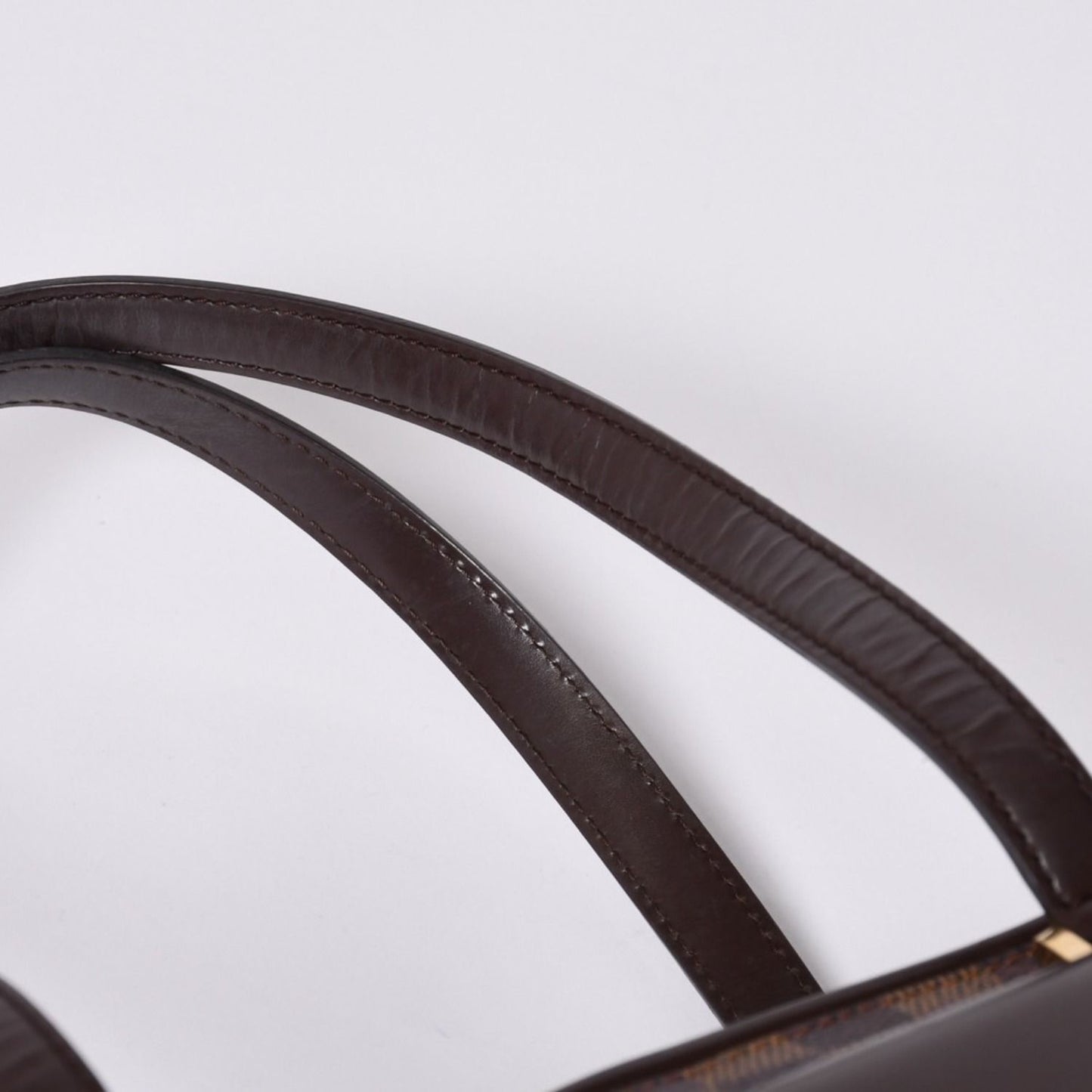 Louis Vuitton Handbag Manosque PM Damier Brown Gold — view 8