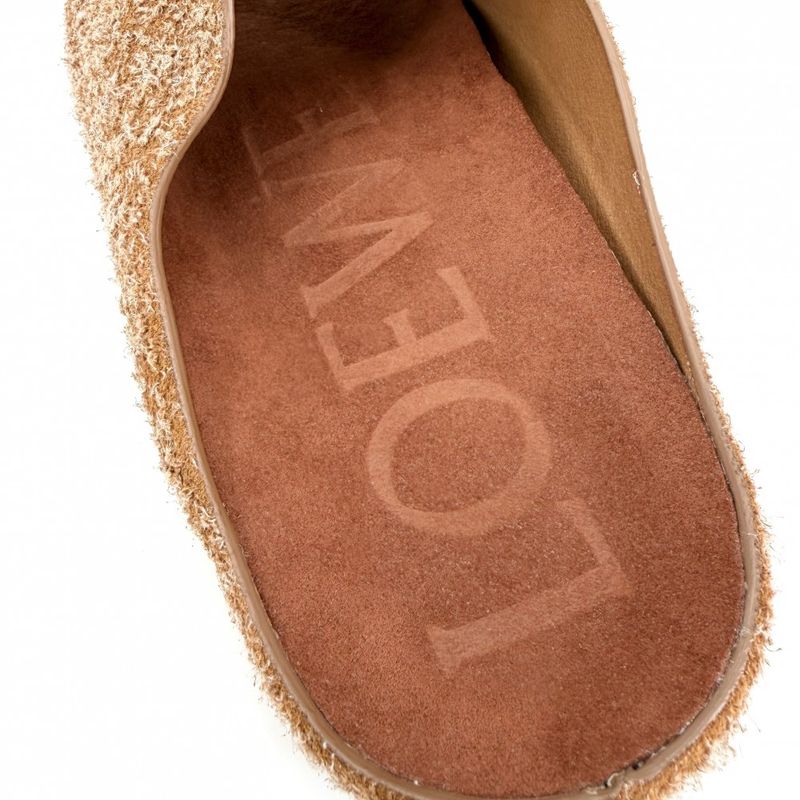Loewe Sandals Flat 42 27 cm Brown Spring Summer
