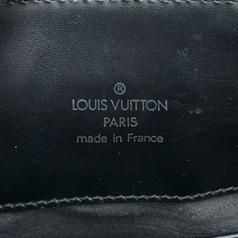 Louis Vuitton Epi Reverie Shoulder Bag Noir Black Leather