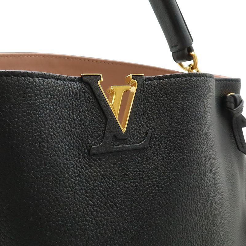 Louis Vuitton Tournon Shoulder Bag Semi Noir Black
