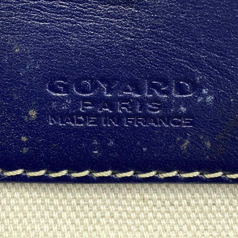 Goyard Tote Saint Louis PM Navy Leather