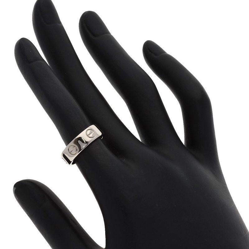Cartier Love Ring 49 18k White Gold