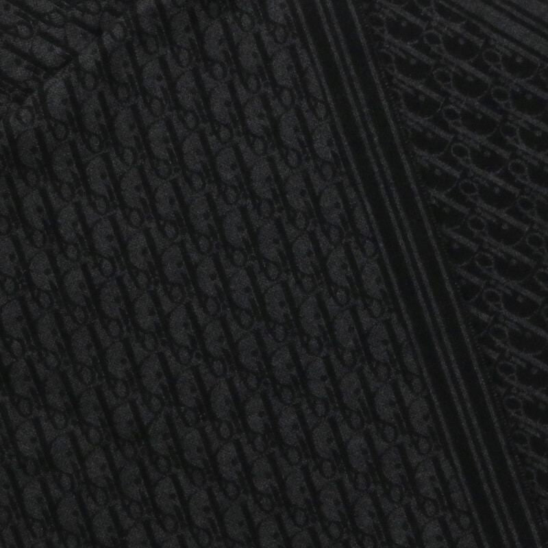 Dior Homme Oblique Dark Pattern Cashmere Scarf