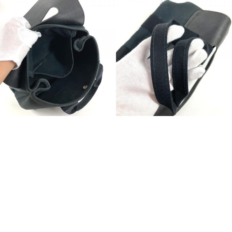 Hermes Handbag Valparaiso PM Cotton Black
