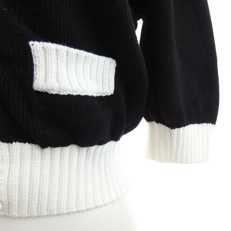 Prada Cropped Semi Raglan Cardigan