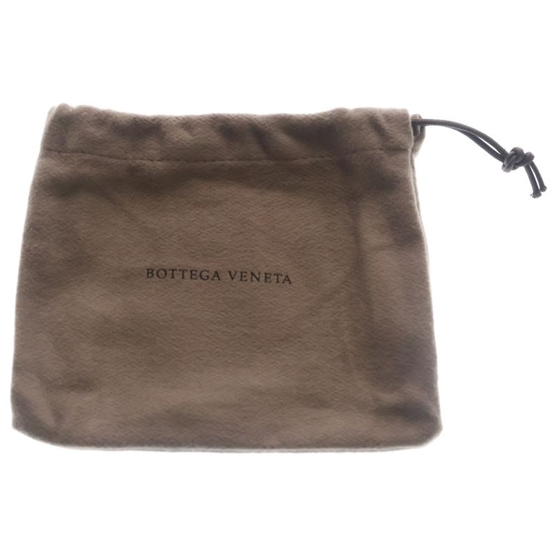 Bottega Veneta Intrecciato Bifold Wallet Mini Coin Case Purple Blue Leather