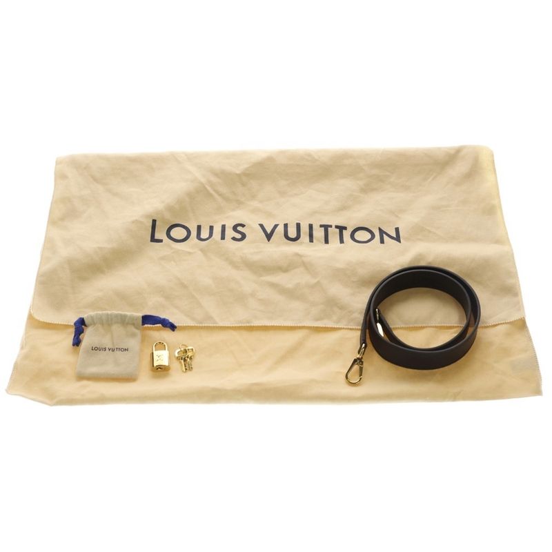 Louis Vuitton Alma PM LV Crafty Monogram Empreinte Leather 2-Way Bag Gold Black