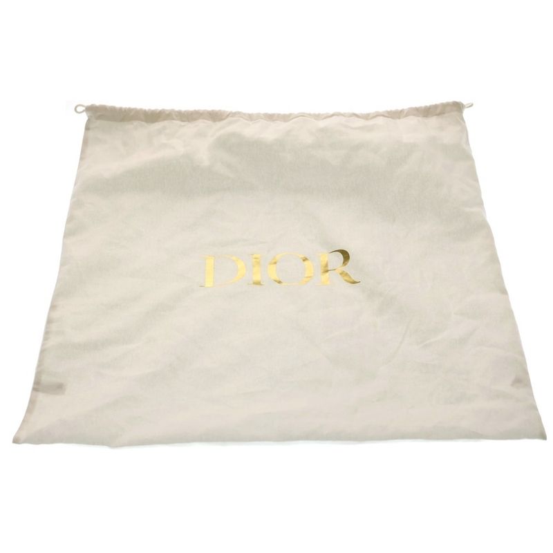 Dior Calorie Cannage Turnlock Leather Chain Shoulder Bag Gold Black