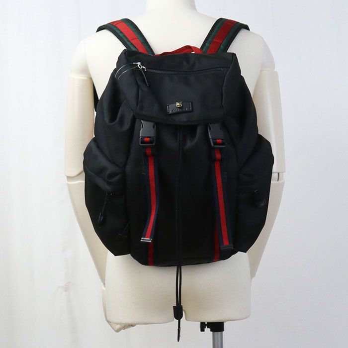 Gucci Techno Canvas Cat Head Backpack