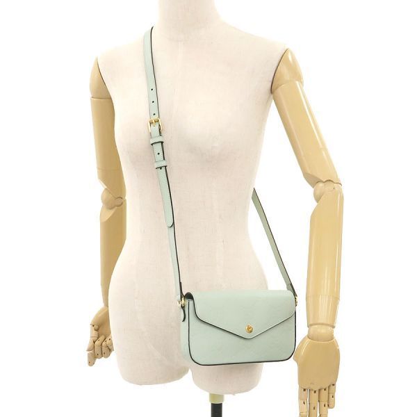 Gucci Super Mini Embossed Messenger Bag