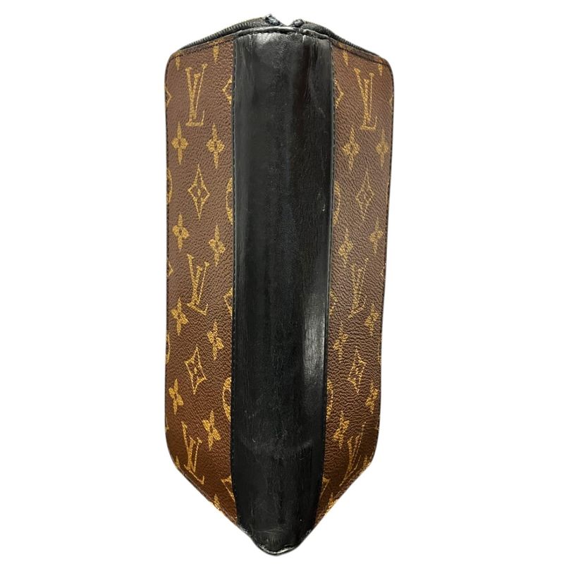 Louis Vuitton Zippy Wallet Vertical Monogram Macassar