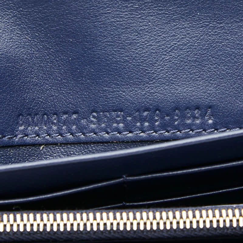 Fendi Peekaboo Wallet Brown Leather
