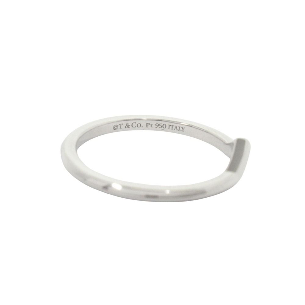 Tiffany & Co Polished Band Ring Platinum