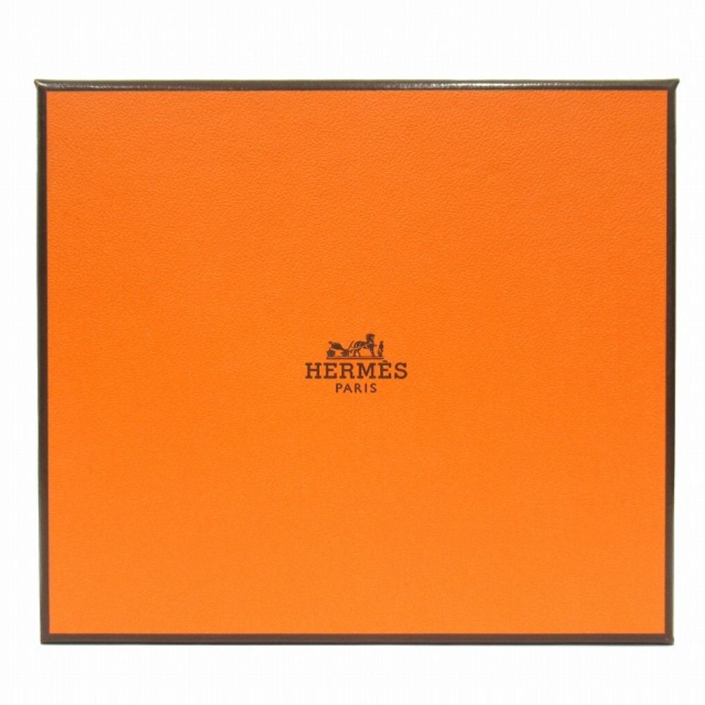 Hermes Azap Silk in Compact Wallet Round Color Leather Silver Lime Orange