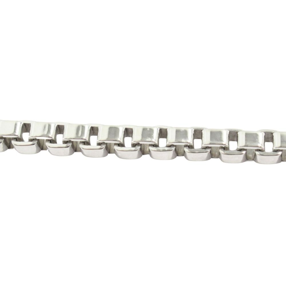 Tiffany & Co Polished Venetian Link Bracelet Extra Large Silver