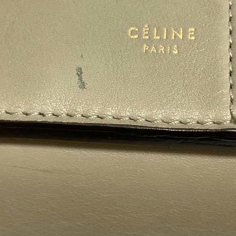 Celine Phoebe Philo Era Trifold Tote Bag Gray