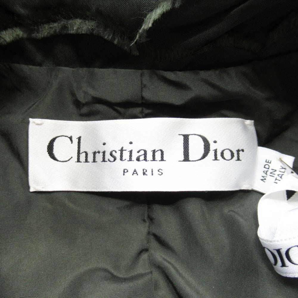 Dior Camouflage Utility Jacket 38 Dark Green