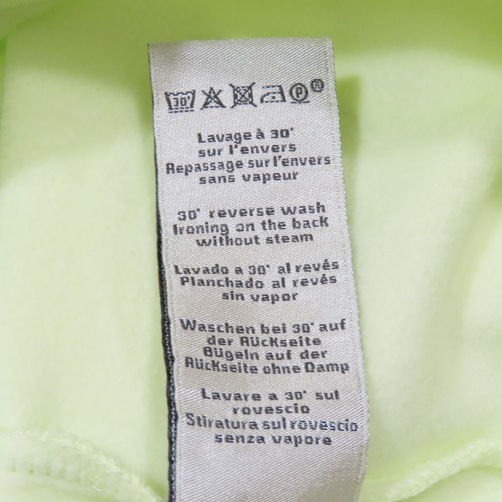 Hermes Scub'h Sweatshirt Pullover Top Brushed Lining XS Neon Yellow