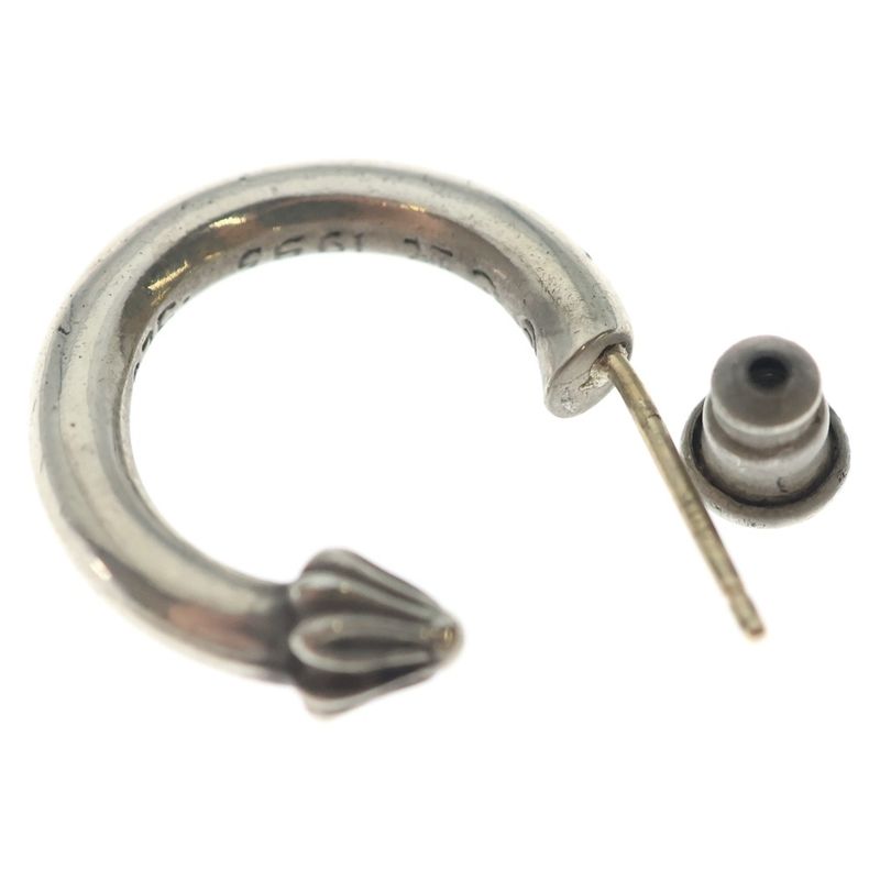 Chrome Hearts Hoop Plain Earrings Silver
