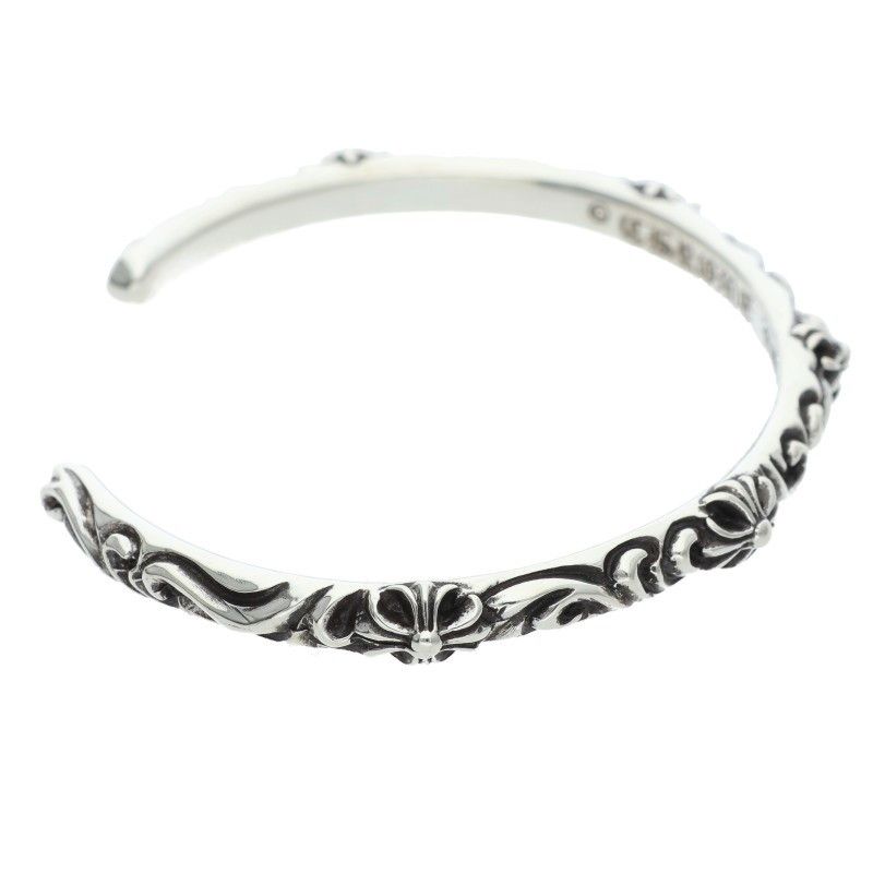 Chrome Hearts Bangle Sbt Band Silver Bracelet