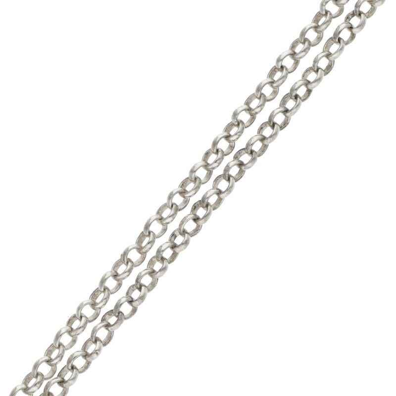 Chrome Hearts Neckchain Roll Chain Silver Necklace