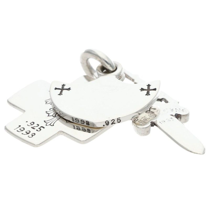 Chrome Hearts Pendant Silver Necklace