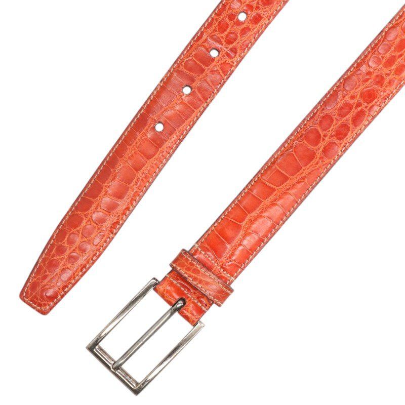 Prada Croco Leather Belt 80